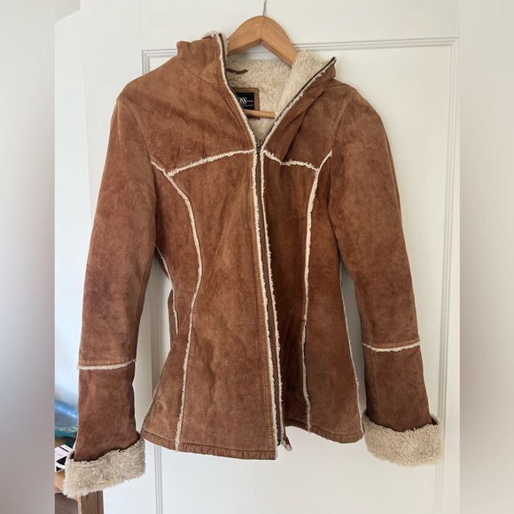 Tailor B. Moss Jackets & Blazers - Tailor B. Moss Tan Teddy Jacket